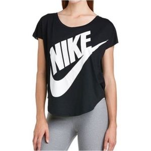 Nike Signal Logo Scoop Neck Tee | Size S